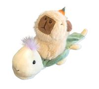 XUQEAYWD Braccialetto Capibara - Giocattoli in Peluche con Tirante ad Ala - Divertente Braccialetto A Forma Di Animale Con Effetto Vibrante - Per Bambini Ragazzi Giovani Casa Viaggio Scuola Natale
