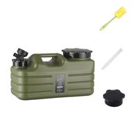 XUQEAYWD Serbatoio 'acqua da 5 l con rubinetto, 31 x 13,7 x 17 cm, con coperchio, contenitore per acqua potabile, dispenser per bevande d'acqua, per escursioni, picnic, campeggio, roulotte