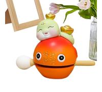 XUQEAYWD Strumento di percussione di pesce, strumento musicale di pesce | Music Zen Drum | MOKUGYO FISH ANNO NEGAZIONE SNAKE STRUMENTO DI PERCUSIONE DI MEDITAZIONE ZEN PER LA BAMBINI YOGA MUSICISTI