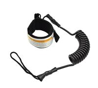 XUQEAYWD Surfleine, guinzaglio da surf, tavola da surf, corda per gambe con manicotto regolabile alla caviglia, lunghezza 55,5 cm, bracciale 32 x 4,5 cm, adatto per tutti i tipi di tavole da surf