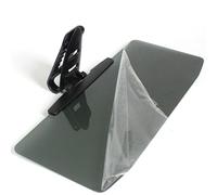 XUQEAYWD Visiera parasole per auto, 30 x 15 cm, anti-abbagliamento, prolunga per visiera 'auto, protezione dai raggi UV, visiera regolabile, visiera anteriore per auto