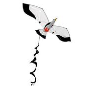 XuQiZZpp 55 '' per mare 3-D per i bambini Easy Fly per w/Long Tail Interactive Outdoor Beach Backyard