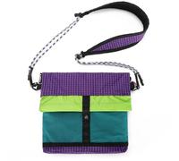 XuQiZZpp Borsa a tracolla sportiva traspirante con tracolla ergonomica con organizzatori multitasche Texture in tessuto adatto per corridori Zaino ergonomico per esterni