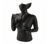 XuQiZZpp Busto di manichino artistico con testa realistica, per presentare gioielli nei negozi o a casa, Misura unica, come descritto