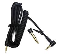 XuQiZZpp Cavo di ricambio per cavo da 3,5 mm, prolunga lunga per cuffie Dre per e cambiare canzoni con il pulsante del microfono. Ma i controlli del volume funzionano solo prodotti