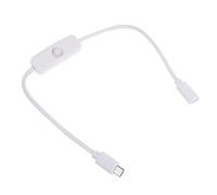 XuQiZZpp Cavo USB femmina a maschio con interruttore a pulsante 501 soluzione di controllo dell'alimentazione per e oltre USB femmina a cavo di prolunga maschio