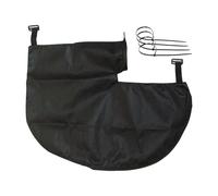 XuQiZZpp Collettore non tessuto rinforzato con chiusura a zip vuota facile e 4 forti cravatte adatte per sacchetti sottovuoto per manutenzione del giardino