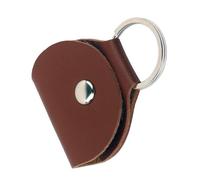 XuQiZZpp Custodia in pelle PU per plettri per chitarra, leggera, borsa portaoggetti per plettri per chitarra, portachiavi