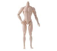 XuQiZZpp Manichino maschio flessibile da 30,5 cm, 13 arti snodati, figura maschile corpo in PVC miniatura bambola forte per esposizione