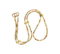 XuQiZZpp Multifunzionale Cinese Bead Disegni Telefono Tether PVC Cord Allegato Per Personalizzare gli Appartenenze Retro Bead Portachiavi Stile Cinese, Colore, Taglia unica