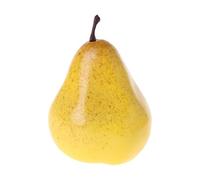 XuQiZZpp Pera artificiale in polistirolo finto agricoltura giardinaggio display pere gialle per piantare in serra frutti maturi frutta artificiale per la decorazione con cesto