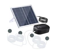 XuQiZZpp Pompe di ossigeno solari per sistemi di circolazione dell'acqua dello stagno dei pesci Pompe di aria resistenti alle intemperie per l'alimentazione di acquari all'aperto