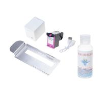 XuQiZZpp Stampante a getto d'inchiostro ricaricabile USB per stampante a getto d'inchiostro piccola per personalizzare l'arte alimentare su torte biscotto e caffè bevande strumento di stampa