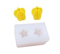 XuQiZZpp Stampi in silicone a forma di frutta modellati con 4 disegni per torte, cioccolatini e gioielli artigianali