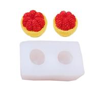 XuQiZZpp Stampi in silicone a forma di frutta modellati con 4 disegni per torte, cioccolatini e gioielli artigianali