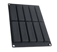 XuQiZZpp Stampi per cioccolato fondente a strisce verticali stampi in silicone per mousse decorazione torte strumento candela sapone stampi facilmente per
