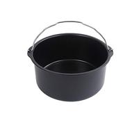 XuQiZZpp Stampo antiaderente per torte da 15,2 cm, 17,8 cm, teglia rotonda per arrosti, cestino da forno a forma di cuore, in silicone, grande