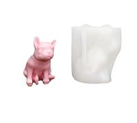 XuQiZZpp Stampo in silicone a forma di cani carini per caramelle al cioccolato per dessert blocco di ghiaccio fatto a mano Cupcake strumento di cottura stampi in silicone per cottura