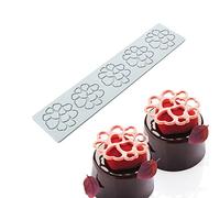 XuQiZZpp Stampo in silicone a forma di fiore per torte nuziali, fondente, decorazioni per pasta di zucchero, idea regalo per gli amanti della cottura