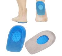 XURJUMI 3 Paia Talloniera In Silicone Per Tallonite,Plantari Per Tallonite In Gel Dolore Alleviare Cuscinetti Per Tallone, Antishock, Solette Per Sperone Calcaneare, Fascite Plantare, Dolori Di Achill