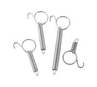 Xuro 4 pezzi Gancio a molla for porta della gabbia Ganci a in metallo Robusto fissaggio a multiuso(7cm)