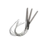 Xuro 5 pezzi 110V/220V/380V Elemento riscaldante elettrico for cartuccia 10x98mm 10x100mm 10x110mm 400W-450W for stampa a caldo(110V,420W 10x105mm)