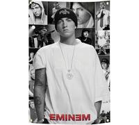 Xuseoua Bandiera Rapper Emine-m 60 x 90 cm divertente arazzo per decorare club, concerti, bar, università, dormitori, salotti, camere da letto, con 4 occhielli in ottone per appenderlo facilmente