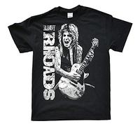 xushi Stooble Men's Randy Rhoads T Shirt Black XL