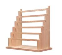 XUTCEKOUYR Porta Orecchini in Legno, espositore for Gioielli for la casa, Clip for Orecchie sospese, Scheda for Orecchini da Esposizione, Contenitore for Oggetti di Scena in Carta(Stay 3)