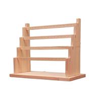 XUTCEKOUYR Porta Orecchini in Legno, espositore for Gioielli for la casa, Clip for Orecchie sospese, Scheda for Orecchini da Esposizione, Contenitore for Oggetti di Scena in Carta(Stay 1)