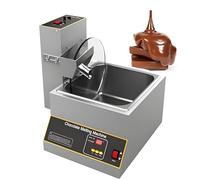 XUTNZA Miscelatore per Cioccolato, Macchina per Fusione E Lo Stampaggio Rivestimenti Cioccolato, capacità Fusione 8kg, velocità Regolabile 35-55giri/min, Fusione Uniforme,colata E Temperaggio