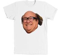 XUTSE Danny DeVito Men's Crewneck T Shirt PDI #PIDP116115 White 3XL
