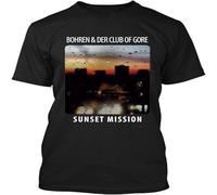XUTSE NWT Bohren & der Club of Gore Sunset Mission German Ambient Jazz T Shirt Black L