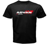 XUTSE Yokohama Advan Tires Logo Men's T-Shirt Black XL