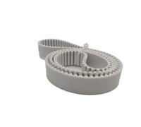 Xuulan Cinghia dentata for ingranaggi ad anello chiuso PU HTD5M 3205 5M bianca Lunghezza 3205mm Larghezza 25mm 30mm 40mm Cinghia di trasmissione in poliuretano Collegare la cinghia dentata(Width 25mm)