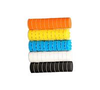 Xuulan Xianglaa-Buoni tamponi per lucidare, 50Pcs Schiuma Buffer Ceretta lucidatura Spugna Pad Kit 75mm da 3 Pollici for l'automobile lucidatore, Adattatore per lucidatrice per Auto