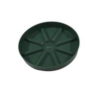 XUWEWI 6 Pezzi di sottovasi in plastica for Piante, Rotondi, for vasi da Fiori, for Interni ed Esterni, for la casa e Il Giardino per Il Giardino(Green,2.4x15.3x15.3cm)