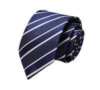 XUWEWI Cravatte da uomo classiche fatte a mano, cravatte casual sottili a righe con colletto stretto Per Uomo(Color4)