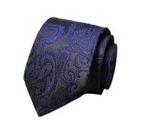 XUWEWI Cravatte da uomo classiche fatte a mano, cravatte casual sottili a righe con colletto stretto Per Uomo(Color1)