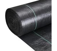 XUWEWI Membrana Diserbante Tessuto barriera Contro Le Erbacce, 2 Pezzi, Resistente, Tessuto for Il Controllo delle, tappetini in Gomma Antiscivolo for Esterni(100X1500CM)