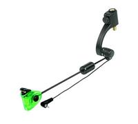 XUWEWI Scambisti per Pesca alla Carpa 2 Pezzi di oscillatori for la Pesca alla Carpa con indicatori Allarme abboccata a 4 Colori, Accessori for connettori a Cambio rapido(Green)