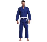 XUWEWI Uniforme Da Judo Tuta blu da Jiu Jitsu judo allenamento professionale for karate taekwondo for unisex(175cm)