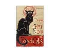 XUWSEWNE Henri De Toulouse Lautrec Affiche Poster vintage da parete su tela, poster estetico con musica e film, pittura decorativa per soggiorno e camera da letto, 50 x 75 cm, senza cornice