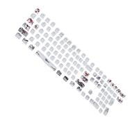 XUXHOU 110 KeyCaps PBT KeyCaps Sublimation Budding per tastiere meccaniche da gioco, super resistenti al gioco, compatibili con RK61 / GK61 (inglese-giapponese)
