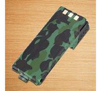 XUXHOU 3800 mAh Batteria agli ioni di litio per UV-5R Walkie Talkie, Test di Sicurezza Integrali, Batteria Affidabile per Appassionati Radio a Due Vie (Camouflage)