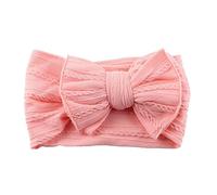 XUXHOU 6 Fiocchi per Capelli per Bambini, Fasce per Capelli in Morbido Cotone Cucite a Mano con Elastici, per Accessori Fotografici per Bambine Appena Nate