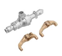 XUXHOU Alloggiamento del Centrale in Alluminio, Supporti per Rotelle con Anteriore a C in Ottone con Design Innovativo per Accessori Cingolati Gen8 II 1/10 RC