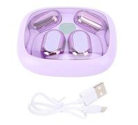XUXHOU Aurnoscheni di Traduzione AI, Traduttore in Tempo Reale 140 Lingue Auricolari Wireless Traduttore Auricolare Touch Controllo per L'apprendimento delle attività di Viaggio (PURPLE)
