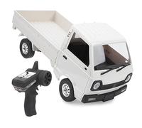 XUXHOU Auto RC D12 in Scala 1/10, Camion Telecomandato con Trasmettitore da 2,4 GHz, Bracci a Forcella Regolabili per Deriva Ad Ampio Angolo, Struttura di Simulazione per Bambini Dagli (WHITE)