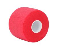 XUXHOU Avvolgimento per Cuscino per Impugnatura da Badminton, Larghezza 60 Mm, Lunghezza 20 M, Nastro Adesivo per Assorbimento degli Urti per Racchette da Tennis, con Design Antiscivolo (Rosso)